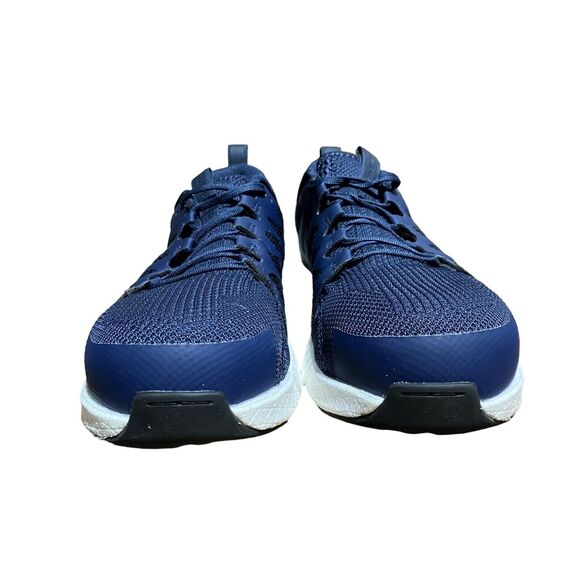 Reebok Work Shoes Mens Size 8.5 WIDE Fusion Flexweave Athletic SR Comp Toe Blue - Picture 2 of 9
